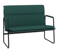 Banc Vert foncé 100x64x80 cm Tissu Vert G