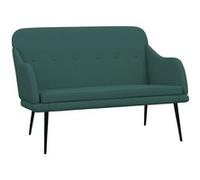 Banc Vert foncé 110x76x80 cm Tissu Vert G