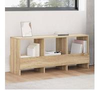 Banc - VIDAXL - 102 x 30 x 45 cm - Porte-magazines intégré - Bois d'ingénierie - Contemporain