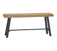 Banc - VIDAXL - 110 cm - Bois Massif Teck - Vintage - 2 Places - Intérieur