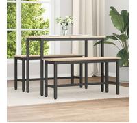 Banc Vidaxl Banc de salle à manger Naturel 100 x 32,5 x 49 cm