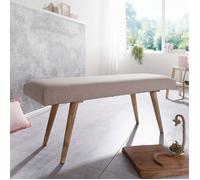 Banc WOHNLING banc SALIM lit banc en bois massif banc rembourré banc de salle à manger