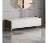 Bancs Chambre Modernes Rembourrés D'intérieur Entrée Salon Salle Manger Solides Résistants Ils Peuvent Supporter des Jouets Et Livres(Brown,60cm)