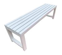 Bancs de jardin d'extérieur sans dossier pour toute l'année pour terrasses, balcons, écoles et plus encore. Fourrure de jardin élégante et polyvalente pour la détente et la réunion