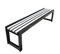 Bancs de jardin pour extérieur, bancs d'extérieur résistants aux intempéries, banc de parc en métal en fonte, pour patio, parc, pelouse, cour, bancs d'extérieur, porche avant, mobilier d'extérieur