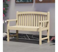 Bancs de Jardinage Banc de Jardin en Bois Bancs Exterieur Banc d'extérieur Ergonomique en Bois Massif de 47 Pouces de Long Siège Large et Indéformable(Wood)