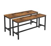 Bancs de salle à manger lot de 2 siège pour cuisine style industriel 108 x