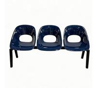 Bancs D'entrée, Meubles De Réception Et Bancs De Salle D'attente, Idéaux For Les Cliniques, Les Aéroports,Les Hôpitaux,Les Salons De Beauté,Les Salons De Coiffure(Navy Blue)