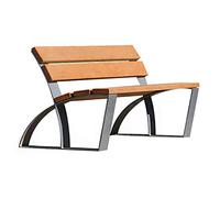 Bancs d'extérieur résistants aux intempéries Banc extérieur créatif chaise de parc banc extérieur carré siège en tôle galvanisée banc de loisirs paysage carré communautaire Banc de jardin en métal