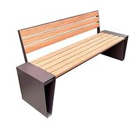 Bancs d'extérieur résistants aux intempéries Chaise de parc extérieur en acier inoxydable parc loisirs chaise extérieur en fer forgé siège chaise de plage centre commercial repos banc Banc de jardin e