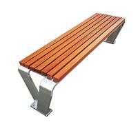 Bancs d'extérieur résistants aux intempéries Chaise de parc extérieure en acier inoxydable banc en fer forgé siège de jardin carré communautaire jardin paysage banc de loisirs Banc de jardin en métal(