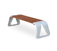 Bancs d'extérieur résistants aux intempéries Chaise de parc nordique banc extérieur jardin paysager jardin Double chaise de loisirs en bois massif chaise de loisirs intérieure commerciale Banc de jard