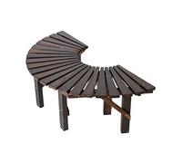 Bancs d'extérieur résistants aux intempéries Jardin extérieur banc d'arbre en bois massif porte-fleurs chaise de parc banc extérieur chaise en bois massif extérieur tabouret de jardin long Banc de jar