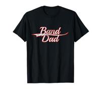 Band Dad Musician Parent School Music Vintage Varsity T-Shirt