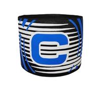 Band De Capitaine De Sport Élastique - Brassard Réglable Avec Lettre C Audacieuse | Accessoire D'entraînement Durable Pour Le Football, Le Football, Le Basket-ball, Le Hockey, Le rogby, Le Volley-ball