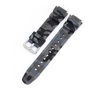 Band de Montre 18 mm AQ-S810W AE-1000W AE-1200/1300 SGW-300 Strap Men Camouflage Accessoires de Poignet en Caoutchouc en Silicone