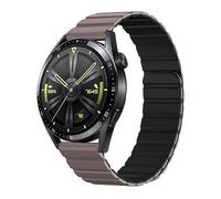 Band de montre de 22 mm pour la plaque de montre Watch 4pro GT3 / GT4 Silicone magnétique pour la sangle universelle