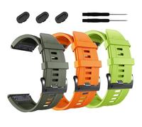 Band de montre de 26 mm ， pour Fenix 7x Pro Epix Pro 51mm Fenix 6x Watch Strap Fenix 5X Plus Silicone Wristbbbbbrol Fenix 6x Pro Descente MK2I MK3I 51 mm Smartwatch Wristbandband