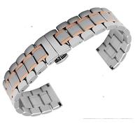 Band de montre de remplacement en acier inoxydable 12 14 15 16 17 18 19 20 21 22 23 24 26 mm STACTES DE LA LIGNE DE PRODUCTION DE LAVEMENT