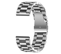 Band de Montre en Acier Inoxydable Ajustement pour Samsung Fit pour DW Watch 16 mm 18 mm 20 mm 22 mm 24 mm Femmes Watch Band Metal Strap Bracelet Bracelet Silver Watch Strap Full of Stars