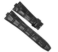 Band de montre en cuir authentique pour Vacheron Constantin Série à l'étranger 4500V 5500V P47040 Boucle en acier inoxydable 25 * 8 mm Men