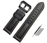 Band de montre en cuir pour hommes, adapté à Panerai Seiko Citizen Jeep Italian Leather Watch Chain 22 mm 24 mm 26 mm Bandoures