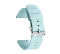 Band de sangle de montre en caoutchouc Band de surveillance imperméable 14 16 18 mm 20 mm 22 mm 24 mm Bouetche noire Fit pour Samsung Fit pour Huawei Sport Watch Watch Sold (Couleur: Gray 01, taille: