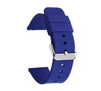 Band de sangle de montre en caoutchouc Band de surveillance imperméable 14 16 18 mm 20 mm 22 mm 24 mm Bouetche noire Fit pour Samsung Fit pour Huawei Sport Watch Watch Sold (Couleur: Gray 01, taille: