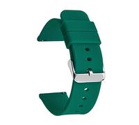 Band de sangle de montre en caoutchouc Band de surveillance imperméable 14 16 18 mm 20 mm 22 mm 24 mm Bouetche noire Fit pour Samsung Fit pour Huawei Sport Watch Watch Sold (Couleur: Gray 01, taille: