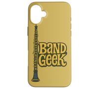 Band Geek Oboe Player Music Lover Marching Band Humour Coque pour iPhone 16 Plus