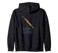 Band Geek Oboe Player Music Lover Marching Band Humour Sweat à Capuche