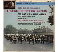 BAND HM ROYAL MARINES Beating Retreat LP 1961