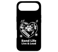 Band Life Live and Loud Musicien Cœur Coque pour iPhone Air
