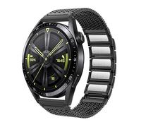 Band magnétique de 22 mm pour la montre GT 4 3 Pro 46mm 2e Bracelet en acier inoxydable ultime pour les bandeaux de gueule de sangle Milanese de Gear S3 45 mm