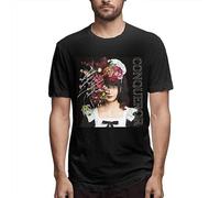 Band-Maid Men's Comfortable Short Sleeve Shirts Crew Neck Personality Fashion t-Shirt T-Shirt Black XL