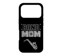 Band Mom, Fanfare Mama Mère Mignonne du Saxophone Coque pour iPhone 17 Pro