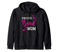 Band Mom Women Funny Marching Band Music Musical Mama Sweat à Capuche