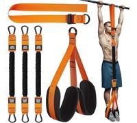 Band Pull Up Aid | Harnais d'aide à la traction | Ceinture d'entraînement de force | Multifonctionnel haute intensité 95,3 kg Assistance à la traction pour la musculation et le fitness