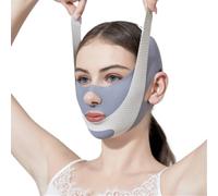 Bandage amincissant pour le menton et les joues - Pour femme - Ceinture en V - Anti-rides - Pour soins de la peau
