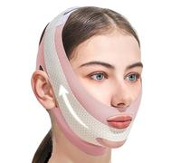 Bandage amincissant pour le visage - Tissu en nylon doux - Ceinture amincissante