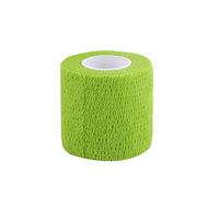 Bandage auto adhésif, 5 rouleaux Bande de bandage imperméable pour le sport Bandage élastique auto adhésif flexible pour le gonflement du poignet et de la cheville lors de séances sportives (VERT)
