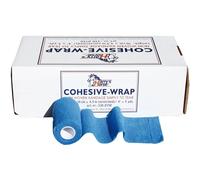 Bandage autoadhésif pour cheval Harry's Horse Bleu TU