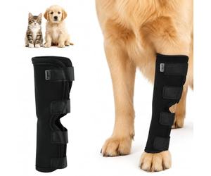 Bandage de Cheville pour Chiens,Bandage de Coude pour Chiens,Protection Coude Chien,Coudière Respirante pour Chien,Bandages de Compression pour Pattes pour Lechage Coudiere Orthese Plaie Agility
