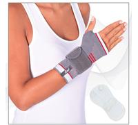Bandage de compression du poignet Premium avec attelle de guidage et pelote, remboursement par la caisse de maladie, moyen auxiliaire n° MSKB432-XL-XXL-droite