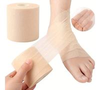 Bandage de mousse de sport, ruban à membrane cutanée absorbant les chocs, sous-couche de mousse de masque de peau pour les coudes et les genoux pour le pré-enveloppement de sport, bandage élastique au