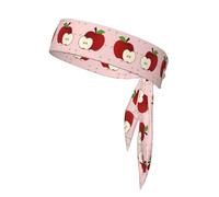 Bandage de sport imprimé fruits rouges de dessin animé adapté pour les amateurs de sport Ninja Football et basket-ball