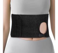 Bandage de Stomie, Ceinture de Stomie Réglables pour Hommes et Femmes, Ceinture de Colostomie pour Prévenir les Hernies Parastomales Chez les Patients(Medium)