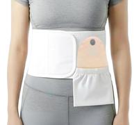 Bandage de Stomie, Ceinture de Stomie Unisexe Réglables, Ceinture de Colostomie/Iléostomie, Aide à Protéger la Poche de Stomie et à Prévenir les Hernies de Stomie(Small)