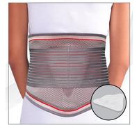 Bandage dorsal, soutien dorsal, orthèse de compression avec pelote intégrée, remboursement par la caisse de maladie (numéro de l'aide) MSKB726-L-XXL