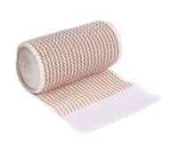 Bandage Élastique Auto-adhésif Réutilisable, Beige, Coton Spandex